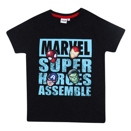 Marvel Super Heroes Assemble Boy T Shirt